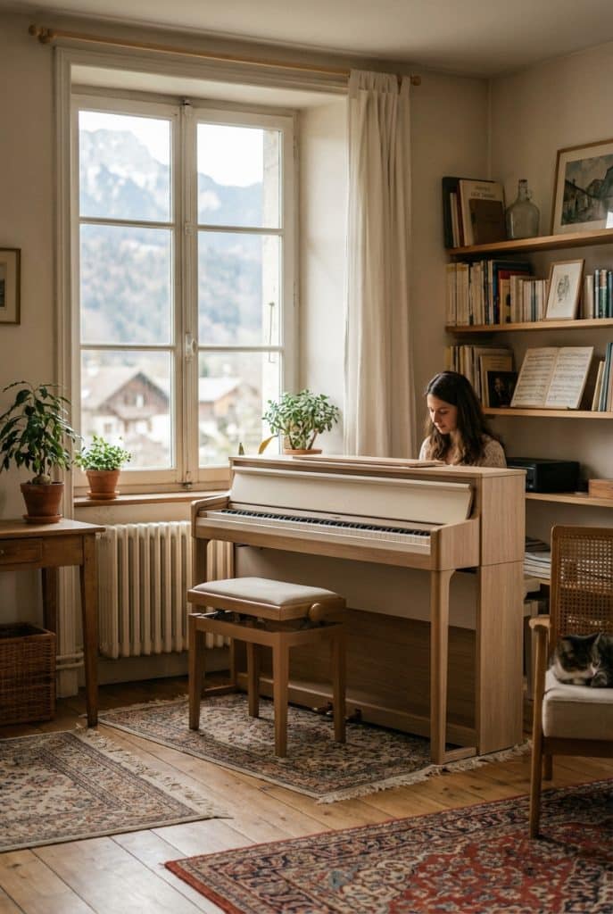 Cours de piano à Étercy avec Irina Ribatto, professeure de musique