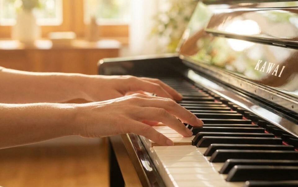 Progresser au piano pendant les vacances d'été - cours avec Irina Ribatto à Annecy